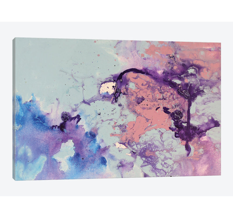 "La création" par Radiana Christova - reproduction d'art sur toile tendue, H 40 po x l 60 po x P 1,5 po