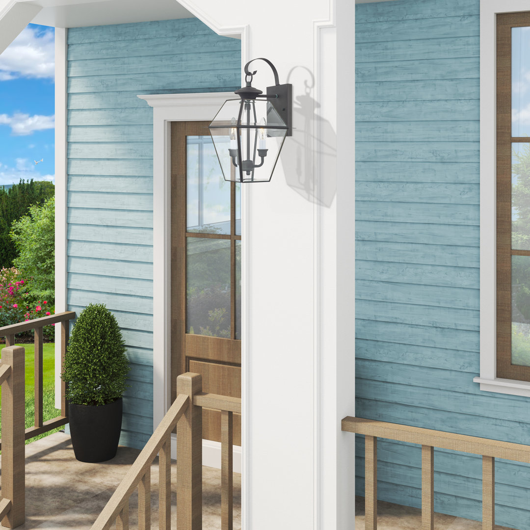 Boto Solid Brass Wall Light Alcott Hill® Fixture 