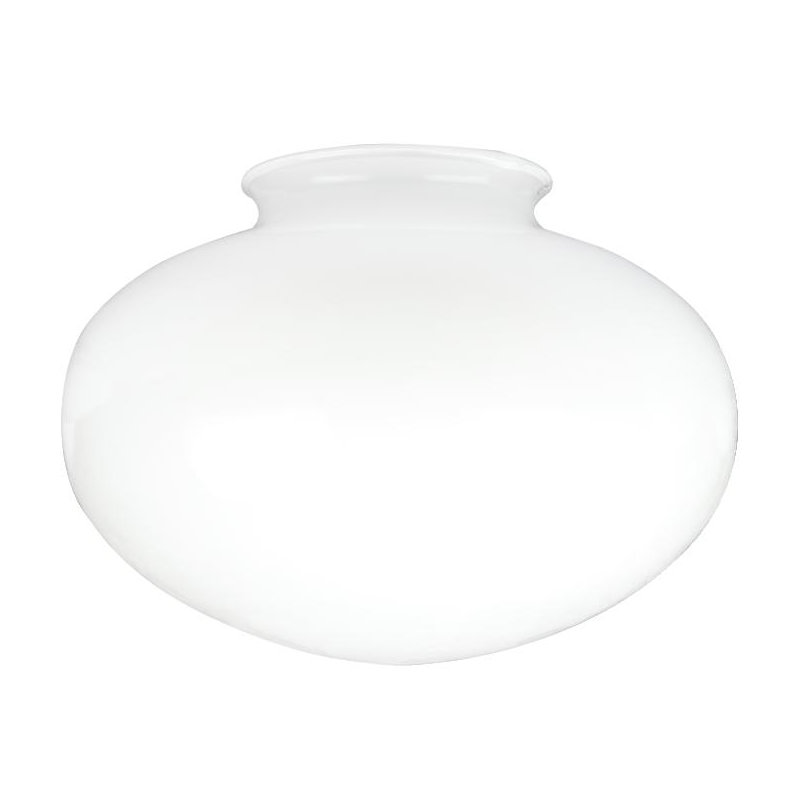 Glass Pendant Shade in White