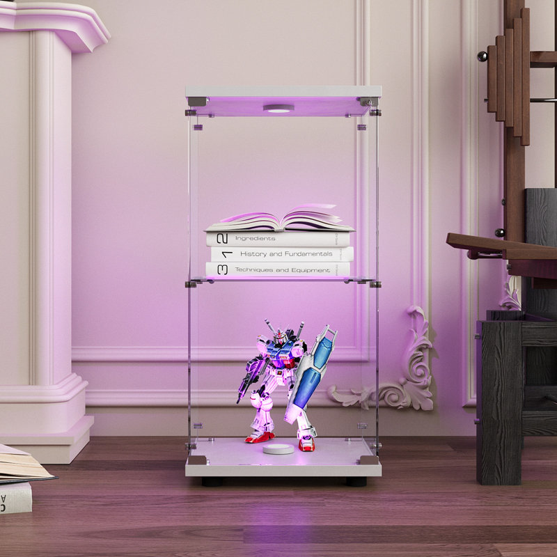Dandra Booth Display, White