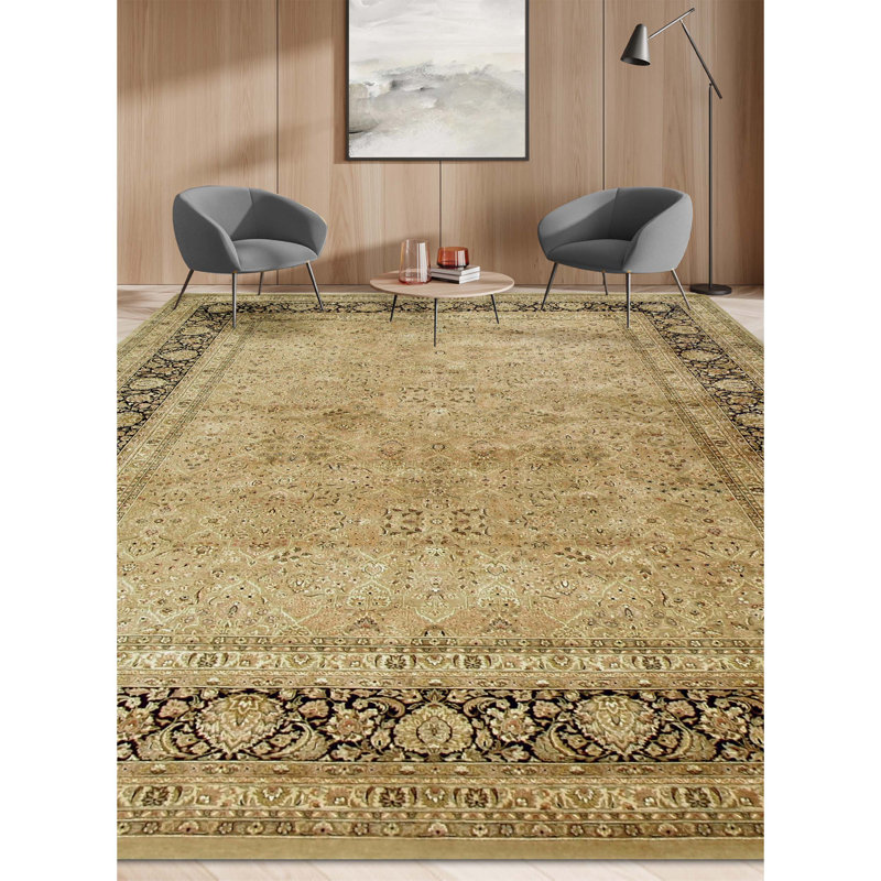 Wool Oriental Area Rug, Rectangle 10' x 14'