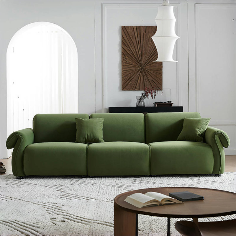 Canapé trois places French French Green