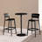 2-Person Outdoor Round Dining Set Bar Height-596693419
