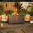Chanade Rectangle Iron Wood Burning Smokeless Outdoor Fireplace with Lid