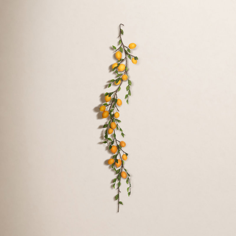 60'' in. Faux Lemon Garland
