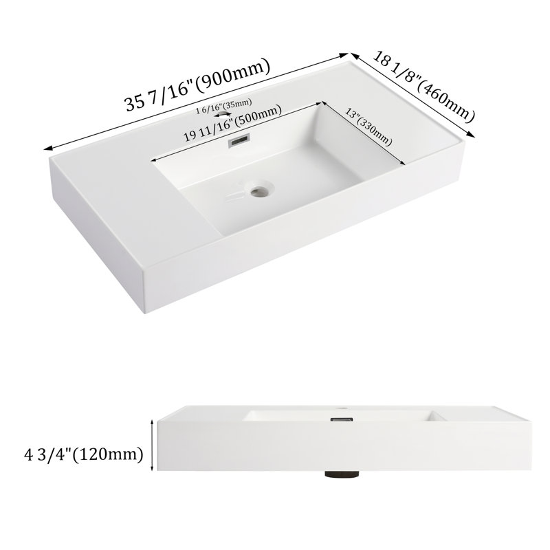 Lavabo pour salle de bain Roomfitter