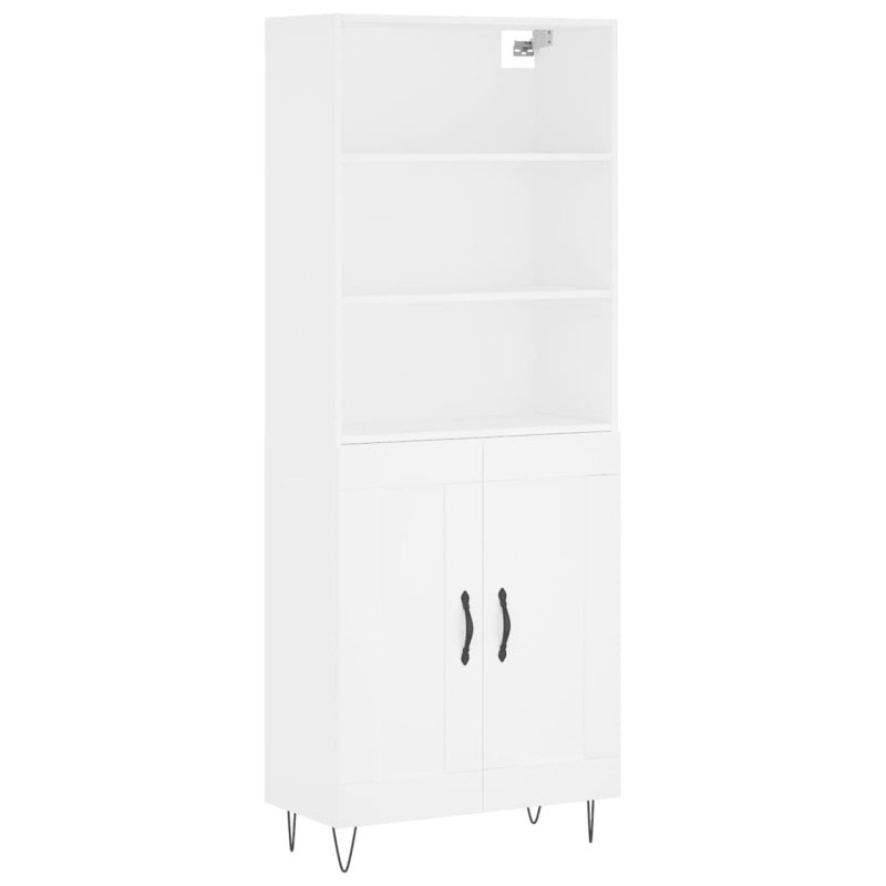 Danyale 69.5cm Wide Highboard, White