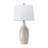 2-Pack 3-Way White Ceramic Table Lamp