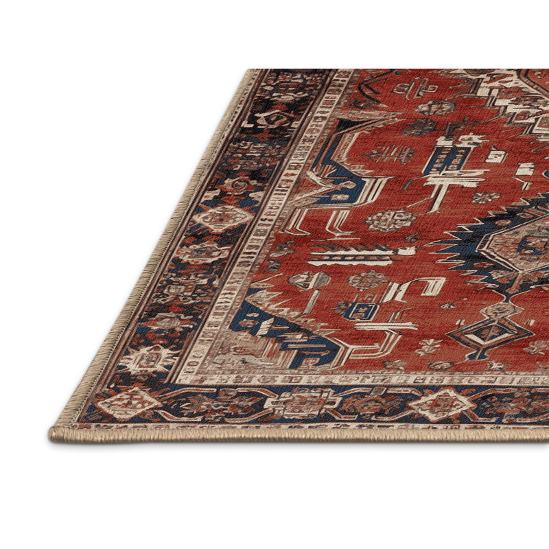 Tapis brun lavable à la machine, Rectangle 3 pi x 5 pi