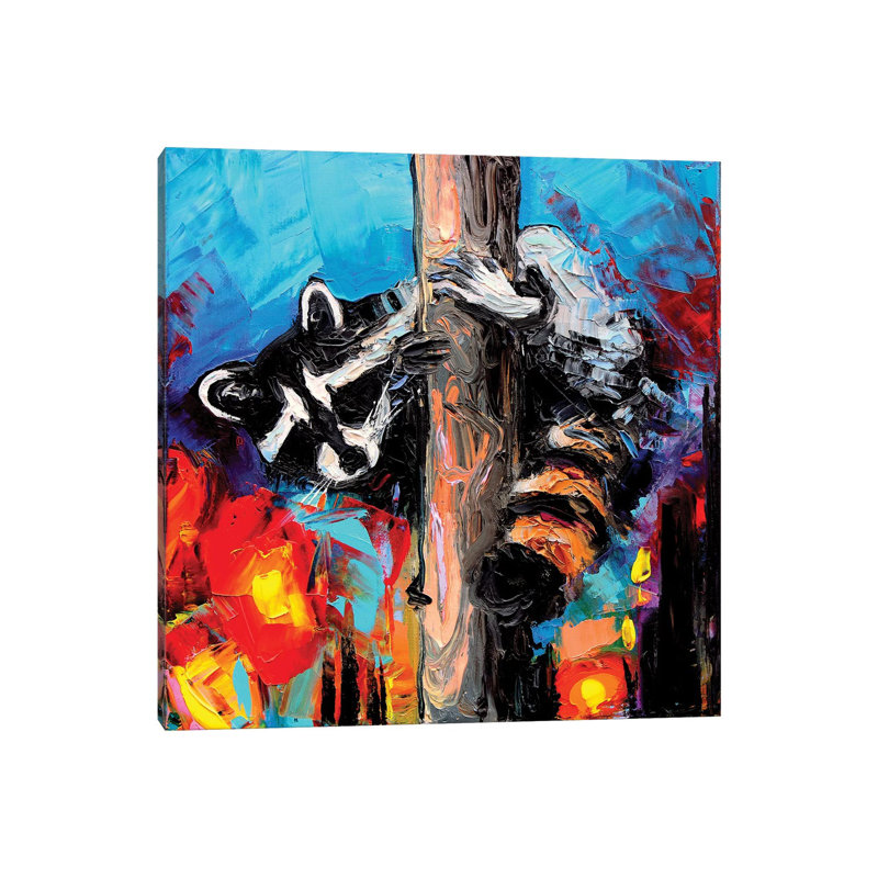 Night Watchman by Aja Trier - Wrapped Canvas Print, 30.48 cm H x 30.48 cm W
