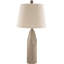 Lampe de table beige 24 po Carcalete