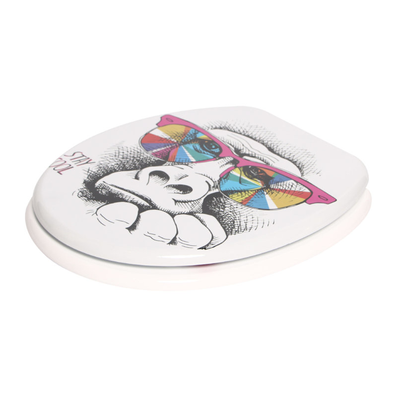 Heshy Toilet Seat Sticker
