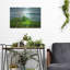 Lark Manor ™ «Vineyard In The Mist» par Don Schwartz, art mural en métal-147592299