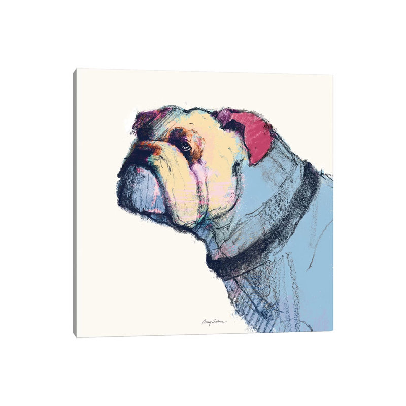 Castor Watercolor Pastel by Avery Tillmon - Wrapped Canvas Print, 30.48 cm H x 30.48 cm W
