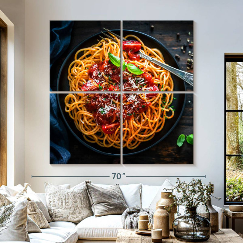 Spaghetti végétarien Yarlin, H 38 po x l 38 po