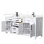 Beckett 72" Freestanding Double Bathroom Vanity with Quartz Top-1246015809-1246015815-1246015803