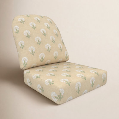 Amala Sunbrella® Outdoor Lounge Chair Seat/Back Cushion