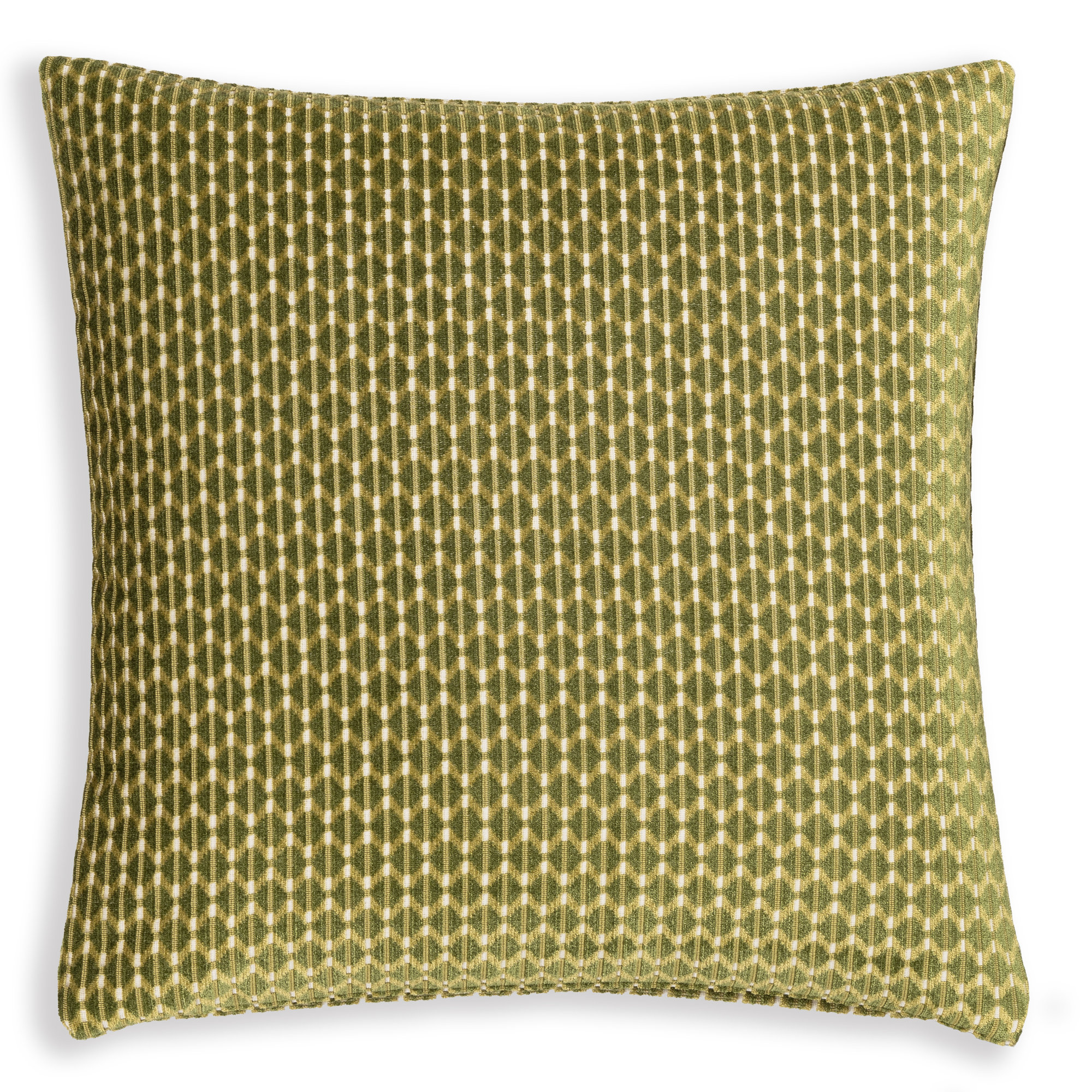 All Modern Lombardi Throw Pillow, Square 26", Polyester, Green