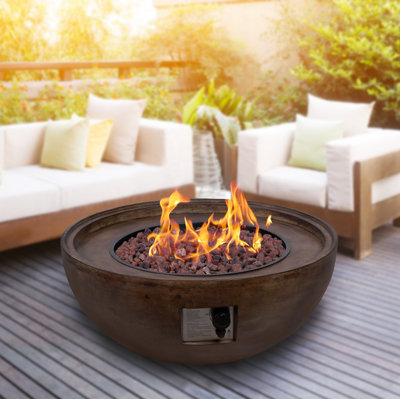 Urban Round Propane Smokeless Fire Pit
