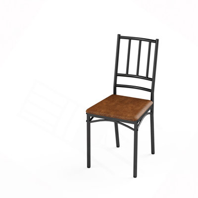 Ensemble table et chaises de salle à manger, table de bar avec bancs, comptoir de cuisine avec chaises, style industriel pour la cuisine, le petit-déjeuner, le salon ou une salle de réception.