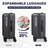 Luggage,With Front Opening,TSA Approved Lock,Hardshell Suitcase-129777636