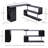 360° Rotating L-Shaped Corner Computer Desk With 3-Tier Storage Shelves, Modern Home Office Workstation, Space-Saving Design