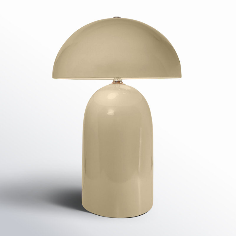 Lampe de table en céramique Percy, Vanille