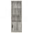 Conifer Grey Driftwood 3-Piece TV Entertainment Center