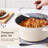 Caannasweis 12 Pieces Nonstick Cookware Sets