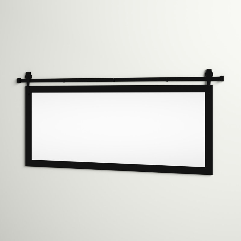 Miroir d'appoint Lanphear Abraham, H 32 po x l 71 po