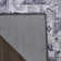 Nourison Washables Power Loom Cotton Floral Area Rug in Grey