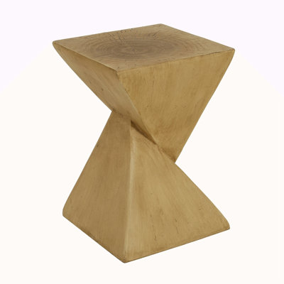 GEOMETRIC MGO SIDE TABLE