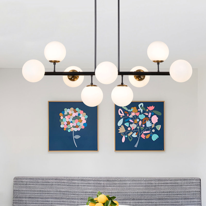 Jenisse 9 - Light Matte Black Pendant