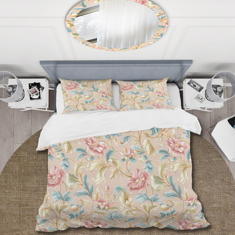 Ensemble de housse de couette Boho, Housse de couette très grand + 2 taies décorativ