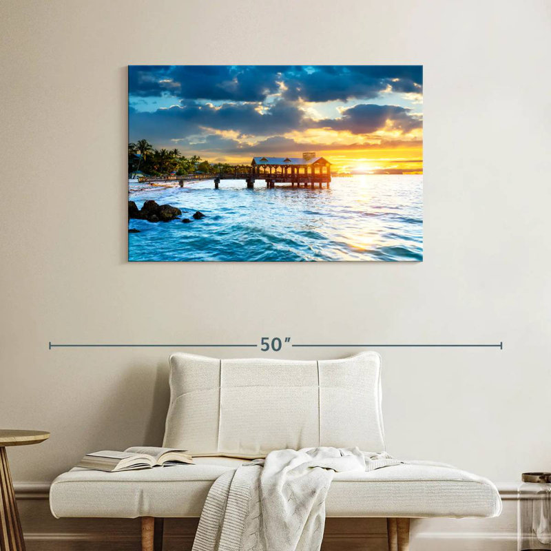 Pavillon de jardin Key West Beach, H 26 po x l 39 po