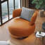 Chaise berçante moderne rembourrée