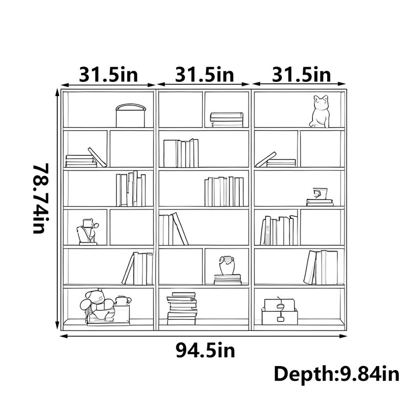 Bibliothèque Vintage Furniture
