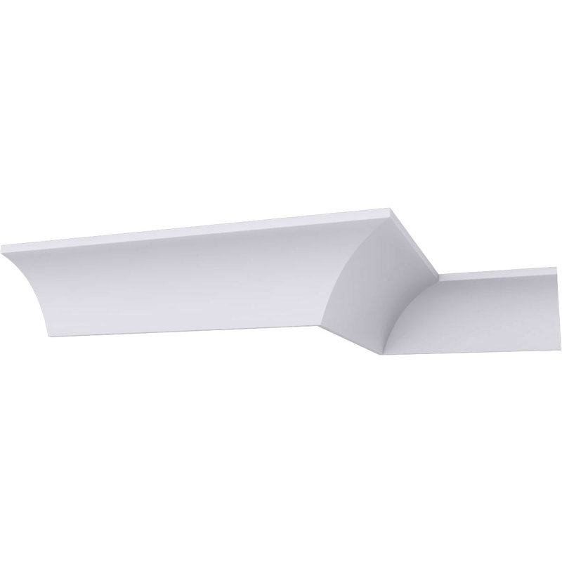 Moulure traditionnelle traditionnelle, L 94,5 po x H 2,4 po x P 2,6 po