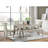 Windley Standard Height Dining Set In White-Rectangular Table And Chairs-103484924