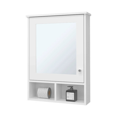 Pharmacie avec porte et miroir inclus