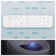 Elongated Warm Water Bidet Seat with Heated Seat, Remote Control, Self-Cleaning Nozzle, Adjustable Temperature, LED Light - White