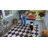 Checkerboard Easy Jute Carpet 3X5, Washable Non-Slip Farmhouse Neutral Rug, Indoor Outdoor Patio Entryway Living Room Bedroom Classroom Black Mat-278874830-278874825