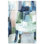 Imprimé acrylique bleu sarcelle et bleu par Art Remedy
