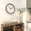 Horloge murale en verre 19,63 "Amburgey-39132229