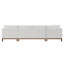 Canapé modulaire Kesler avec 4 coussins