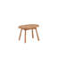 Waugh Oval Teak Solid Wood Outdoor Coffee Table - 40 cm W 60 cm D