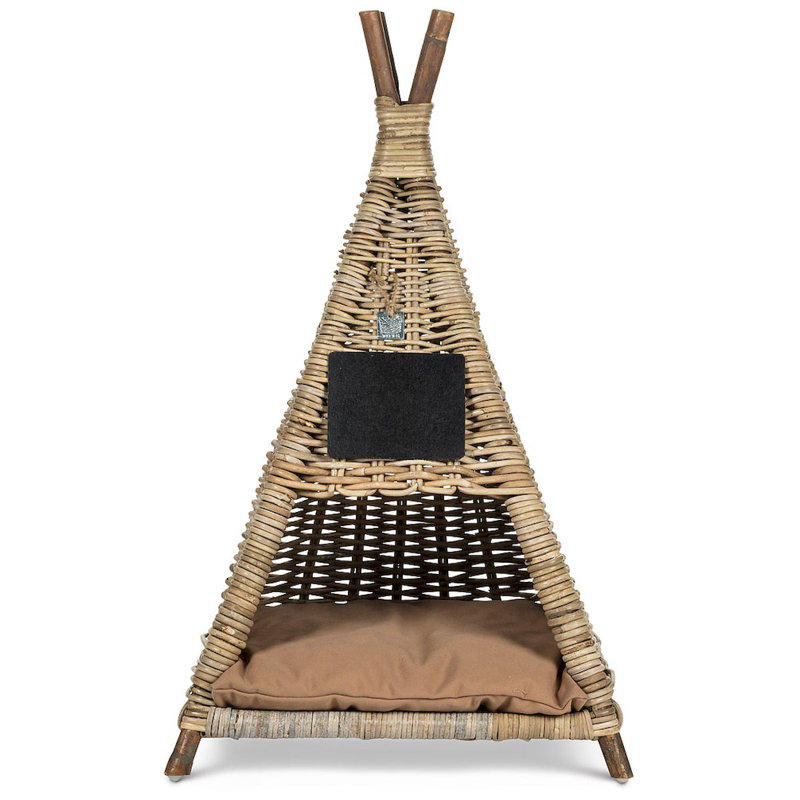 Cabane pour animal de compagnie à capuchon / dôme, H 32 po x l 16 po x P 16 po