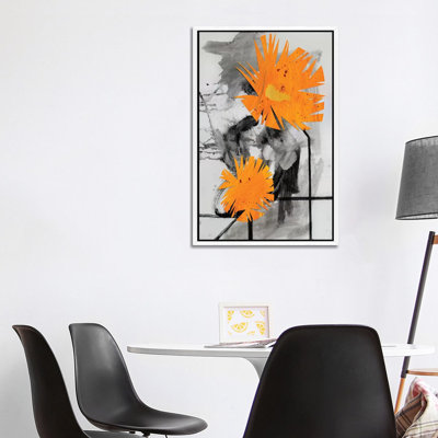 Midwestern Haiku (Dandelions II) by Pamela Staker - Painting on Canvas