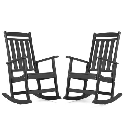 Chaise berçante pour l'extérieur en PEHD Oxing