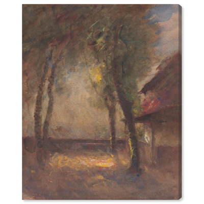 «Terrace of Ravier in Moreste», paysages rétro par 